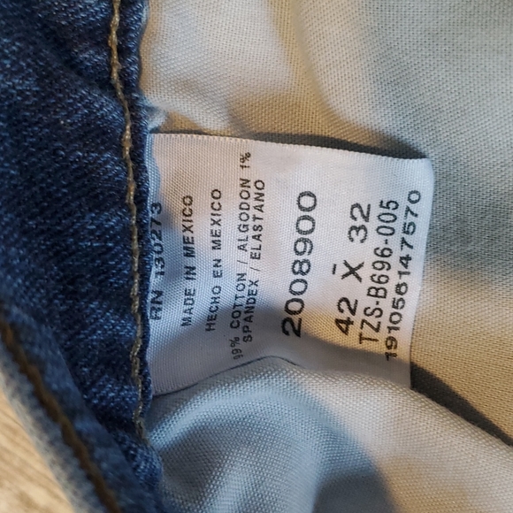 Mens Lee Regular Fit Jeans size 42 - Picture 8 of 8